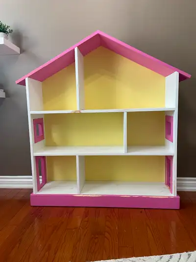 Super Cute Dollhouse Bookcase- needs a paint job, View more