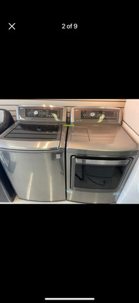 LG High End washer dryer set 100% working with warranty