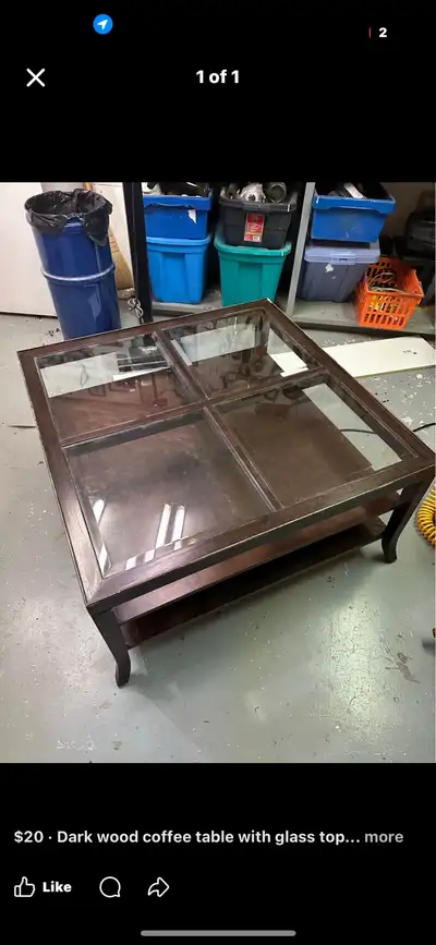 Wood Coffee Table, View more