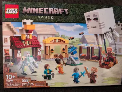 Brand New Sealed Lego Minecraft 21273 The Gast Balloon Village Attack 555 pieces ages 10+ See other...