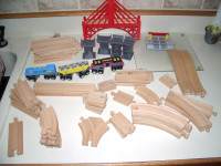 Wooden Track and Train Pack by KidKraft