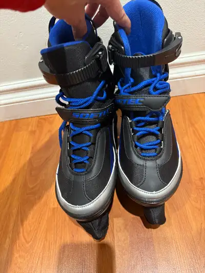 Softec Adjustable Ice Skates - Size 6-9, View more
