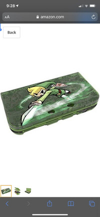 3DS XL storage case / armor - Zelda 