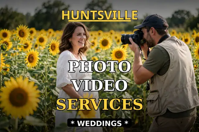 Huntsville Wedding Videography: Photo & Video from $150