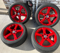 VW 17” Goal rims with Continental tires 