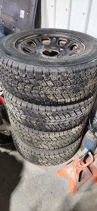Winter tires with rims for sale