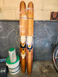 Water skis (Decorative)