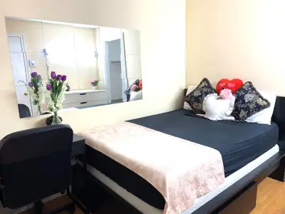 English text follows) (Preferably for female ) Climatisation. Chambre privee avec serrure . Refriger...