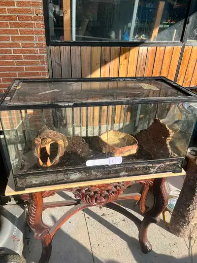 Terrarium and Stand, View more