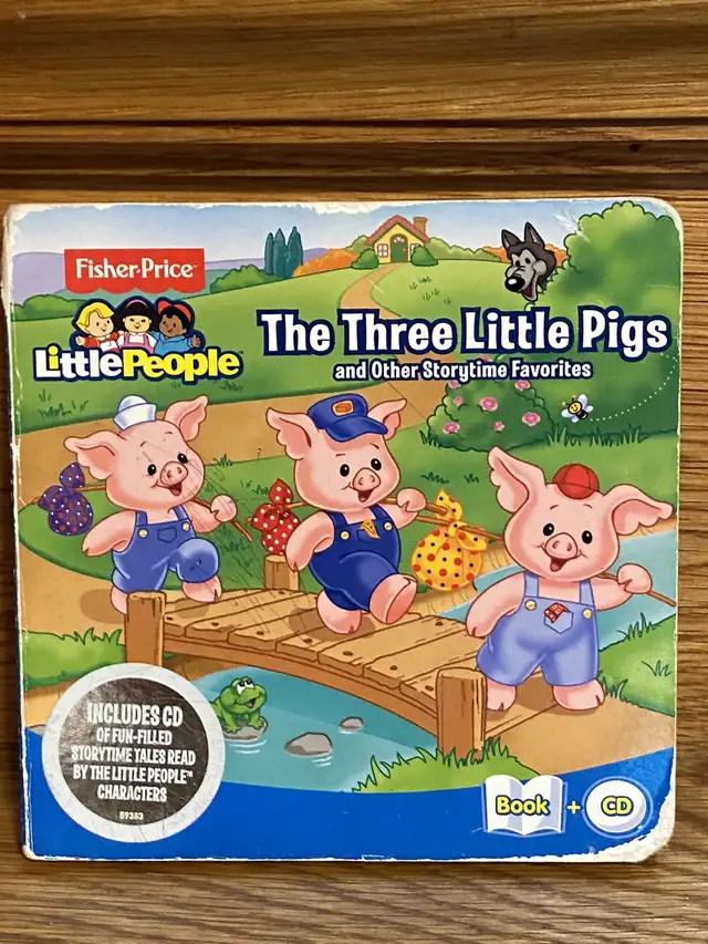 Fisher-Price Three Little Pigs baby board book in Children & Young Adult in Oshawa / Durham Region - Image 2