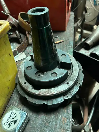 Milling cutter face 50 taper 12 inserts 7-1/2” dia., View more