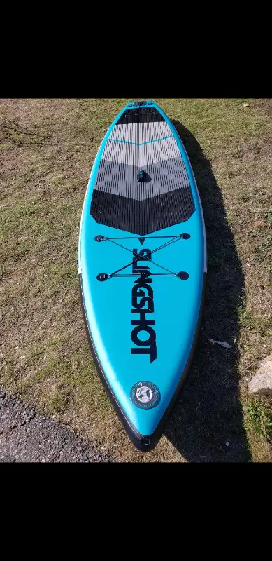 Slingshot crossbreed 11' SUP + duotone downwind drift stopper, View more