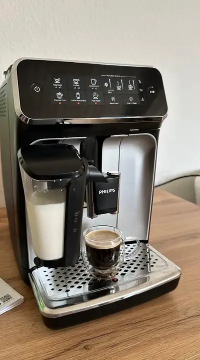 Philips LatteGo 3200 coffee machine, View more