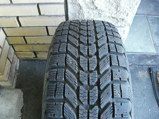 WINTER TIRES set of 4, 15" ON RIMS FITS CARAVAN OR SIMILAR in Tires & Rims in City of Toronto