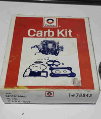 Delco Carburetor Kit #76043, New but not complete