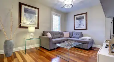Glass waterfall coffee and side table, View more
