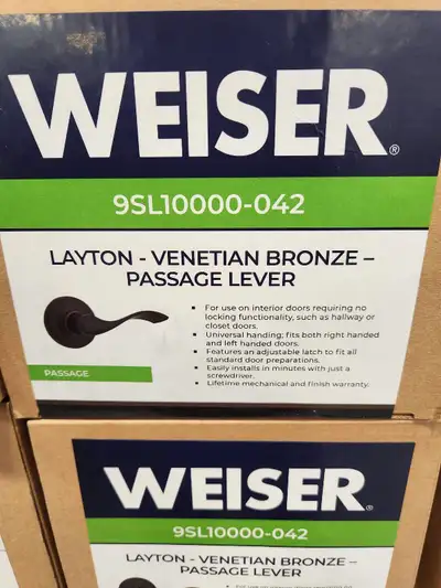 Weiser Layton Passage Door Handles , View more