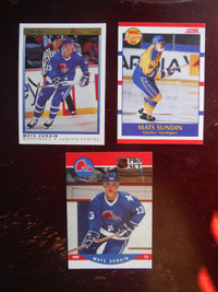 Mats Sundin MINT Condition Rookie Cards For Sale !