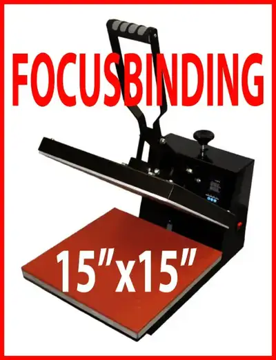 New Super Duty 15x15" Heat Press PU Vinyl Sublimation DTF Tshirt, View more