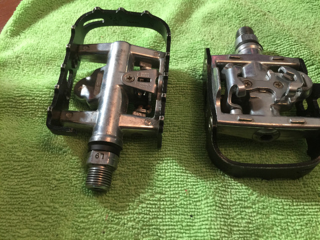 Shimano PD-M324 SPD Pedals in Frames & Parts in Hamilton - Image 3