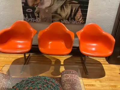 Herman Miller-Eames Airport Tandem Sling Seating, View more