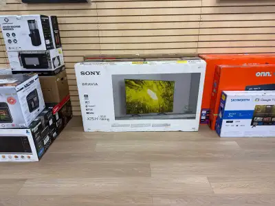 I'm selling a brand new Sony Bravia X75H 55-inch smart TV, offering stunning picture quality and sma...