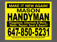 SealingGuy & Handyman of Interlock, Flagstone, Masonry & Parging