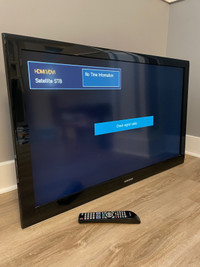 Perfect TV for student house — Samsung 46-inch TV