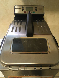 Cuisinart 3 Basket Digital Deep Fryer "NEW"