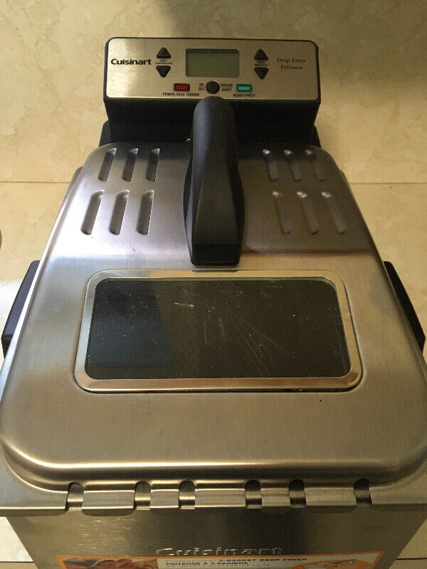 Cuisinart 3 Basket Digital Deep Fryer "NEW" Microwaves & Cookers