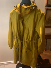 Ladies Yellow Rain Coat 