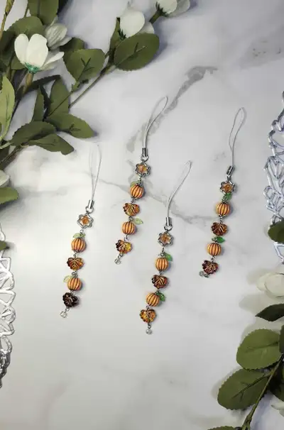 Pumpkin Phone charms, View more