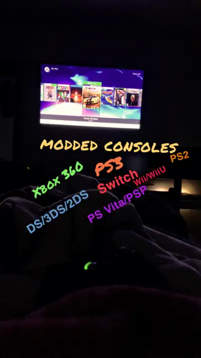 Modded Consoles READ!, View more