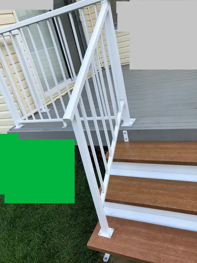 Aluminum railing with affordable prices ,manufacturing and inst in Decks & Fences in Edmonton - Image 4