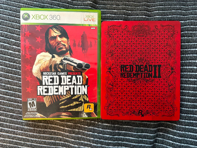Red Dead Redemption 1 and 2 (Steelbook) for Xbox One in XBOX One in City of Toronto