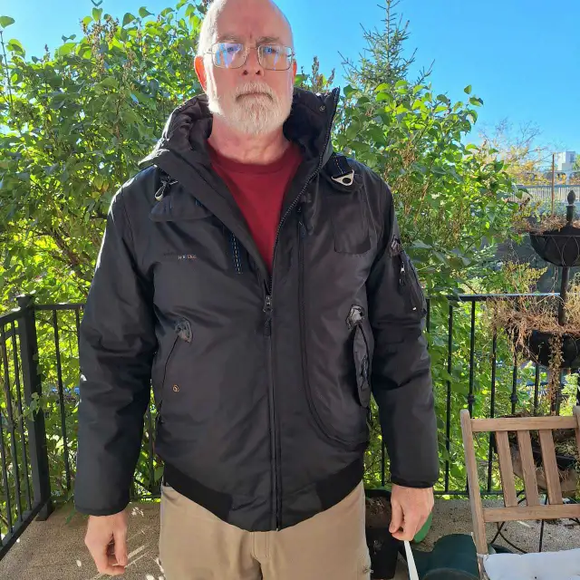 Men's winter work coat, size M64840230257153120