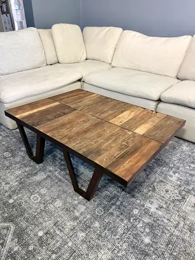 Reclaimed Wood Coffee Table, View more
