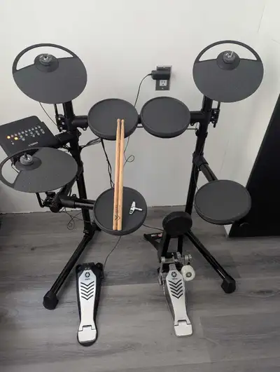If the ad is up it's available. Yamaha dtx 430k electronic drum set. Works well and ready to play. G...