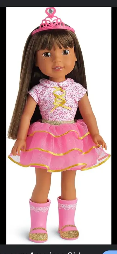 AMERICAN GIRL- Ashlyn Wellie Wisher Doll New With Box, View more
