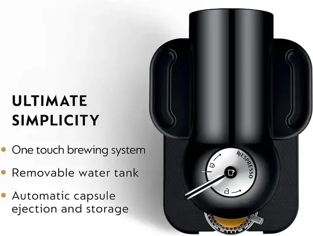 Nespresso Vertuo Coffee & Espresso Machine – Breville Black in Coffee Makers in St. Catharines - Image 10