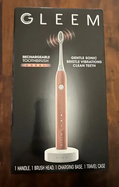 Gleem Rechargeable Toothbrush : coral, View more