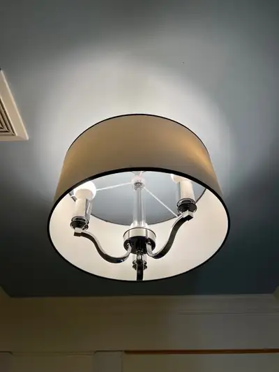 3 light mini drum chandelier, View more