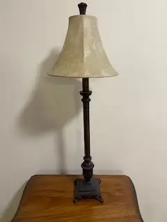 Brass Metal Table Lamp in Indoor Lighting & Fans in Ottawa - Image 2