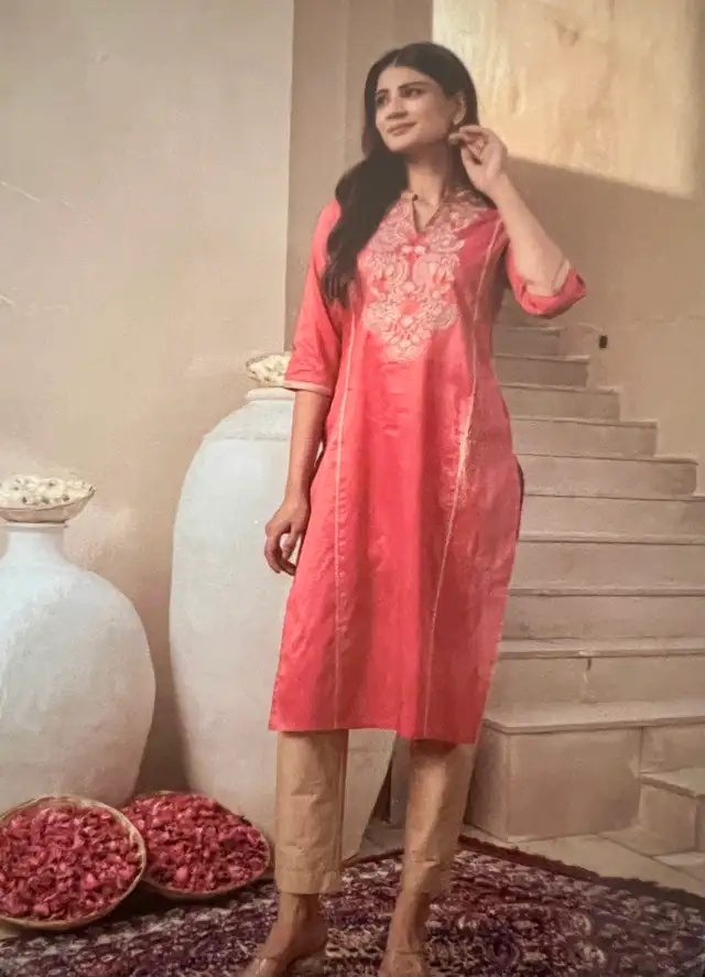 Brand New | Pink Ladies Kurti | XL | Rakhi Gift