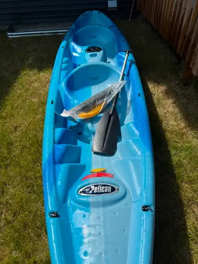 Pelican 2 Person sit on Kayak Cross posted. Let me know if you need more info…. Thank you…