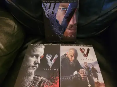 LES 3 1ERES SAISONS DES VIKINGS EN ANGLAIS ET EN DVD, View more