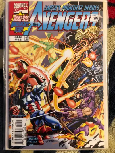 Marvel Comics Perez AVENGERS V3 #12 Avengers/Thunderbolts NM, View more