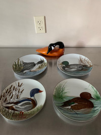 Duck plates and wood carving 