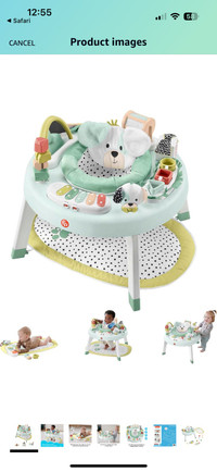 Fisher-Price Toy 3-in-1 SnugaPuppy Activity Center