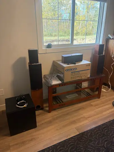 Onkyo HT-RC270 AV Receiver and Jamo Speaker System, View more